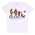 White - Front - Deadpool & Wolverine Unisex Adult Can You Imagine Reflection T-Shirt