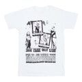 White-Black - Front - Nightmare Before Christmas Unisex Adult Monochrome T-Shirt