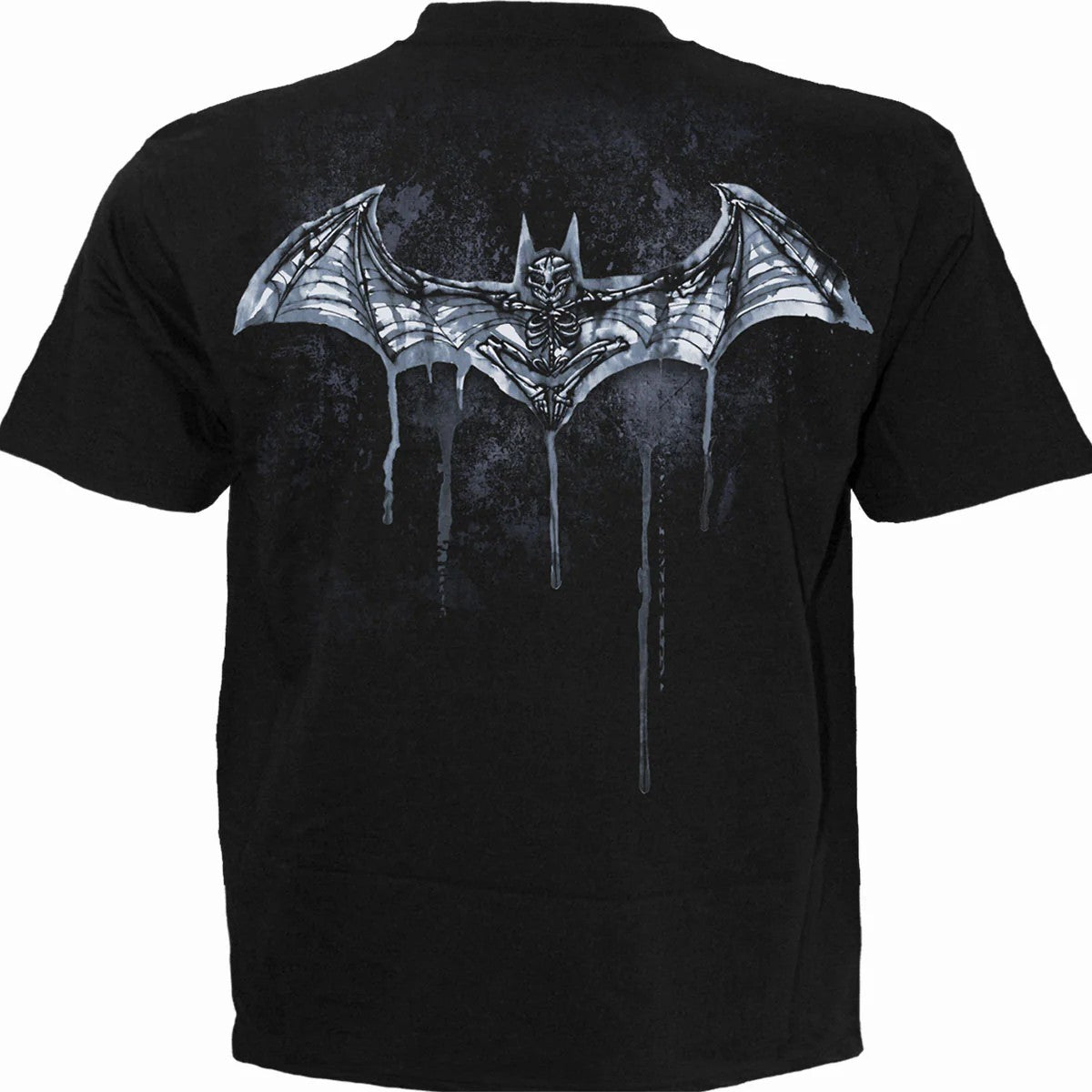 Black - Back - Spiral Direct Unisex Adult Nocturnal Batman T-Shirt