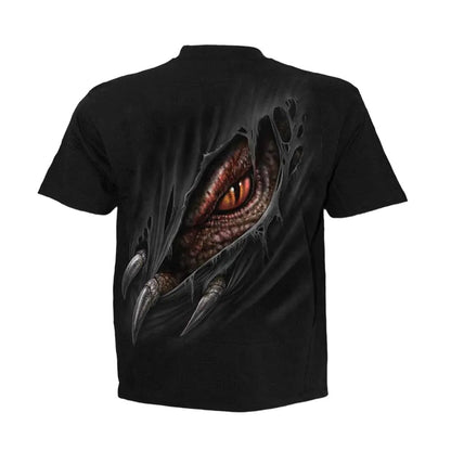 Black - Back - Spiral Direct Childrens-Kids Breaking Out Short-Sleeved T-Shirt