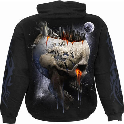 Black - Back - Spiral Direct Unisex Adult Dead World Hoodie
