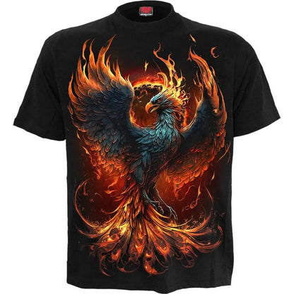 Black - Front - Spiral Direct Unisex Adult Ashes Reborn Short-Sleeved T-Shirt