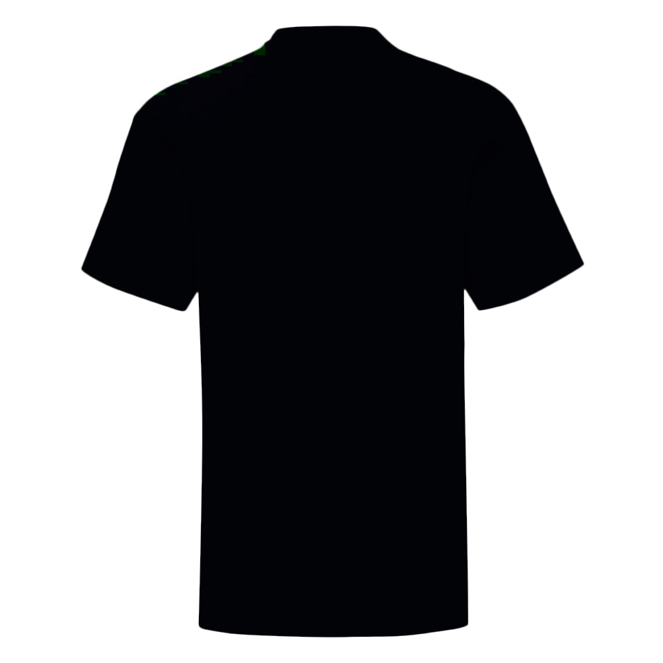 Black - Back - Harry Potter Mens Hogwarts Wireframe T-Shirt