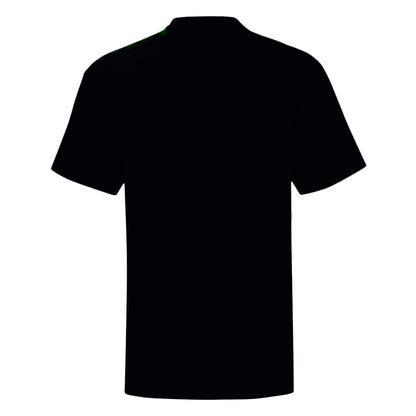 Black - Back - Harry Potter Mens Hogwarts Wireframe T-Shirt