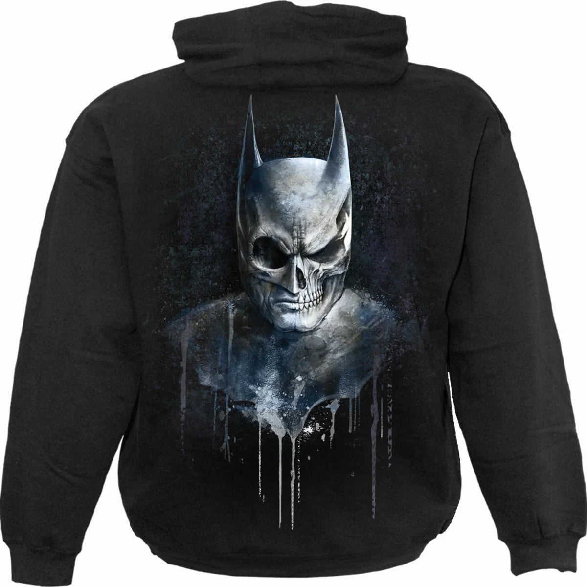 Black - Back - Spiral Direct Womens-Ladies Nocturnal Batman Hoodie