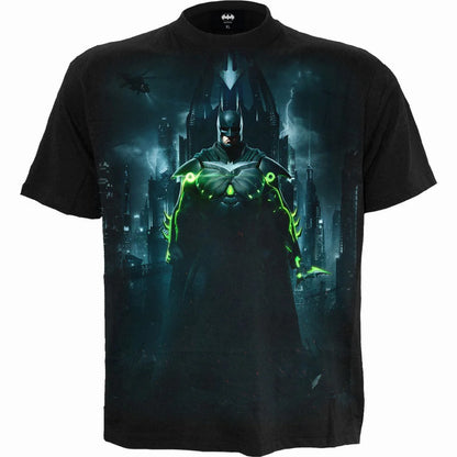 Black - Front - Batman Unisex Adult Injustice 2 T-Shirt