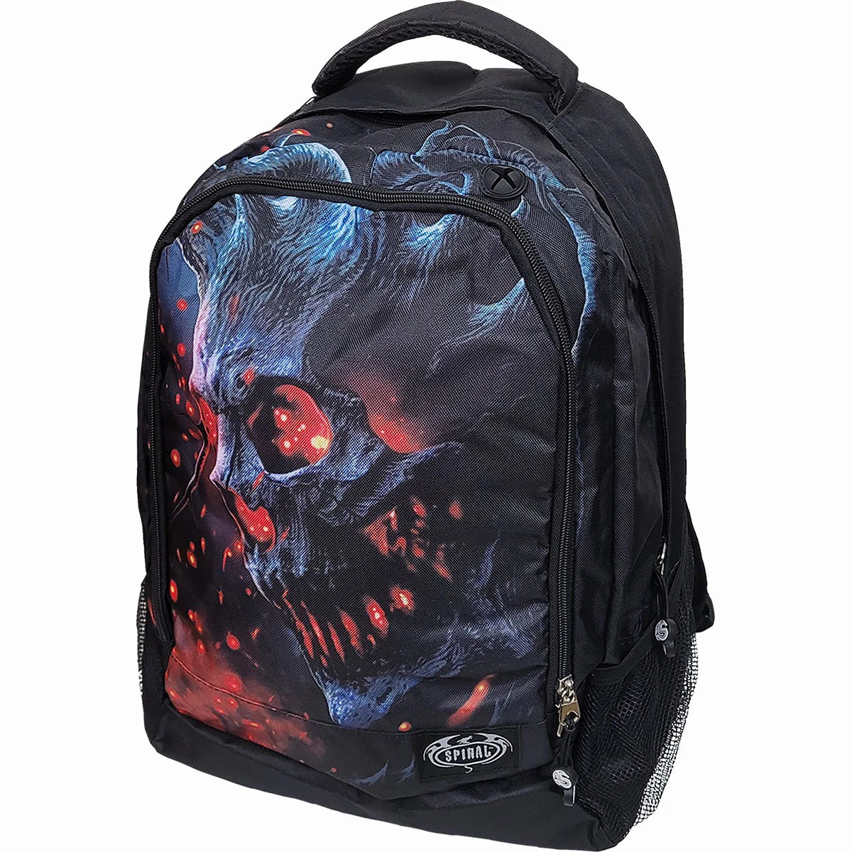 Black - Front - Spiral Direct Death Embers Backpack