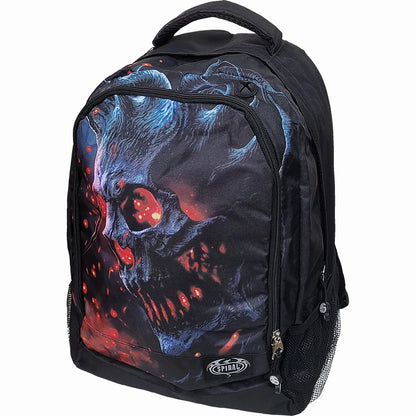 Black - Front - Spiral Direct Death Embers Backpack