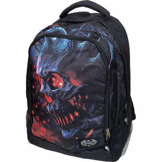 Black - Front - Spiral Direct Death Embers Backpack