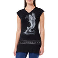 Black - Lifestyle - Spiral Direct Womens-Ladies Enslaved Angel Studded Mini Dress