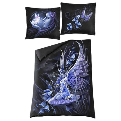 Black - Back - Spiral Direct Bluebell Fairy Duvet Cover Set