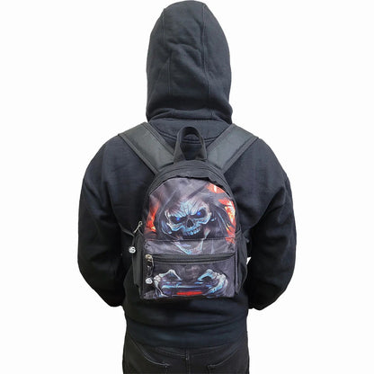 Black - Side - Spiral Direct Respawn Mini Backpack