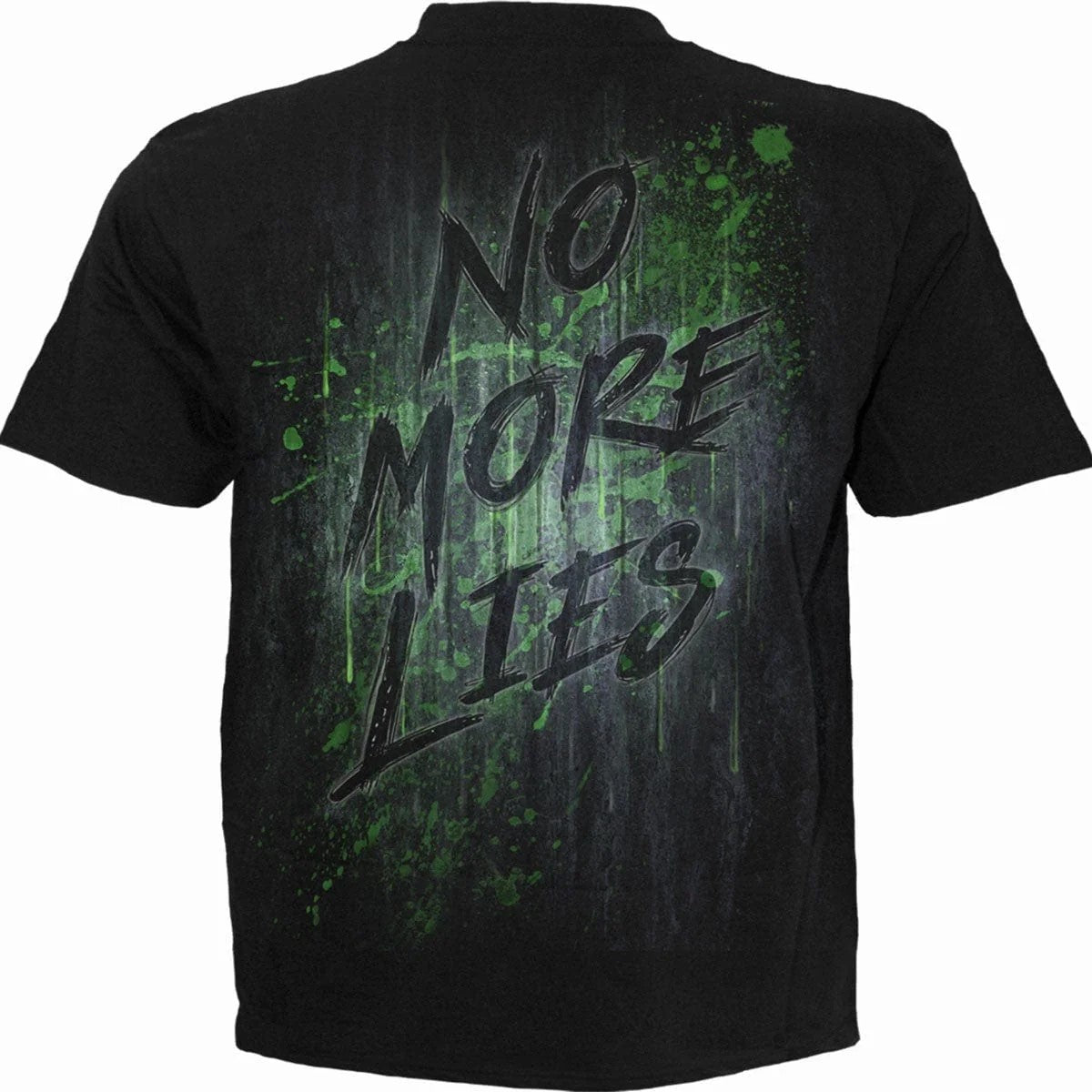 Black - Back - Spiral Direct Unisex Adult No More Lies Riddler DC Comics T-Shirt