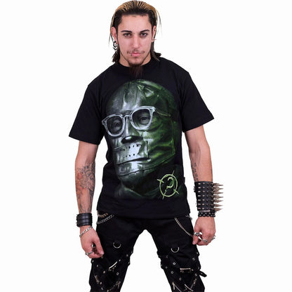 Black - Side - Spiral Direct Unisex Adult No More Lies Riddler DC Comics T-Shirt