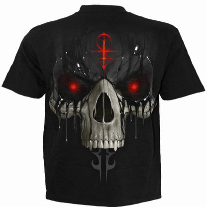 Black - Back - Spiral Direct Unisex Adult Dark Death T-Shirt