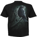 Black - Back - Spiral Direct Unisex Adult Shadow Raven T-Shirt