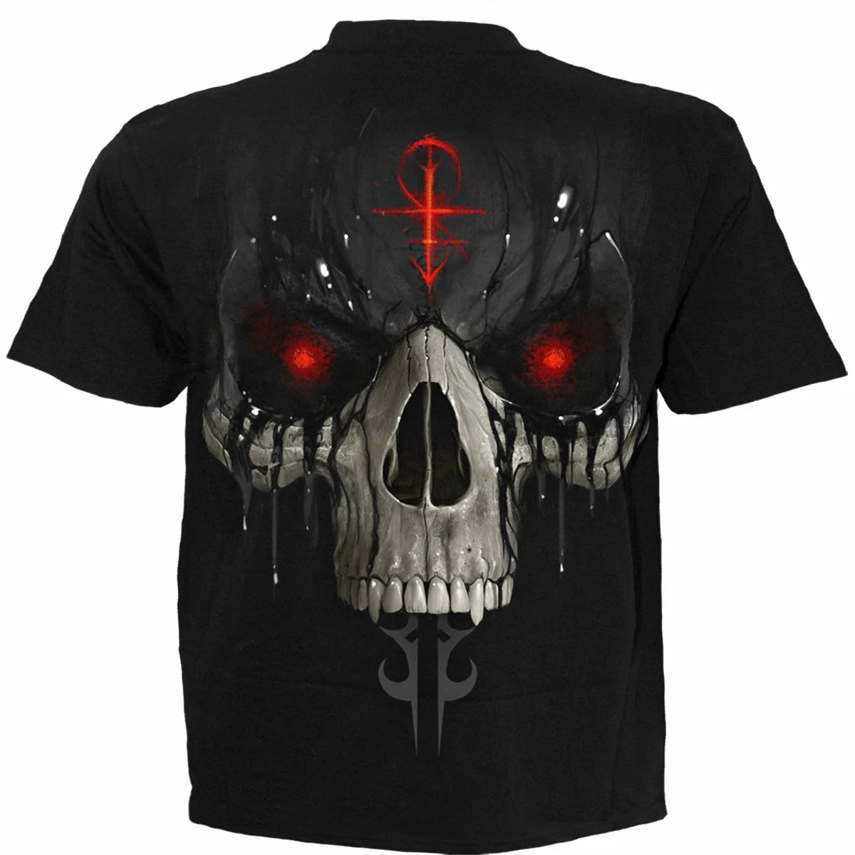 Black - Back - Spiral Direct Unisex Adult Dark Death T-Shirt