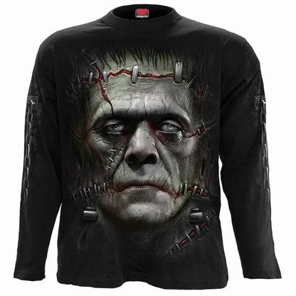 Black - Front - Spiral Unisex Adult It Lives Long-Sleeved T-Shirt