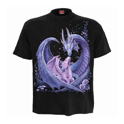 Black - Front - Spiral Direct Unisex Adult Maternal Instincts T-Shirt