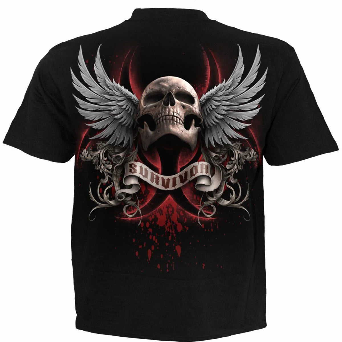 Black - Back - Spiral Direct Unisex Adult Lockdown 2020 T-Shirt
