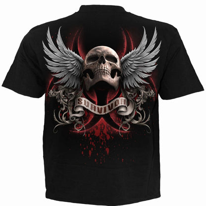 Black - Back - Spiral Direct Unisex Adult Lockdown 2020 T-Shirt