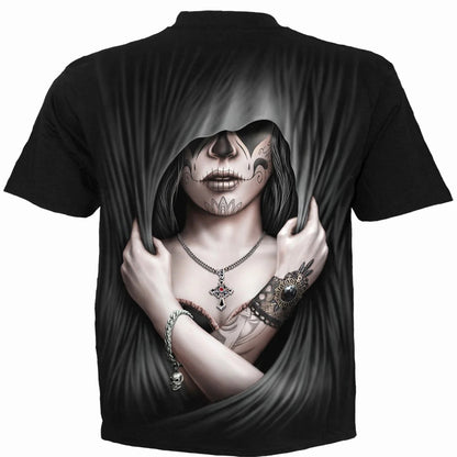 Black - Back - Spiral Direct Unisex Adult Dead Love T-Shirt
