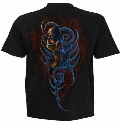 Black - Back - Spiral Direct Unisex Adult Oblivion T-Shirt