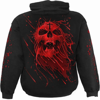 Black - Back - Spiral Direct Unisex Adult Pure Blood Hoodie