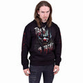Black - Side - Spiral Direct Unisex Adult Trick Or Treat Hoodie
