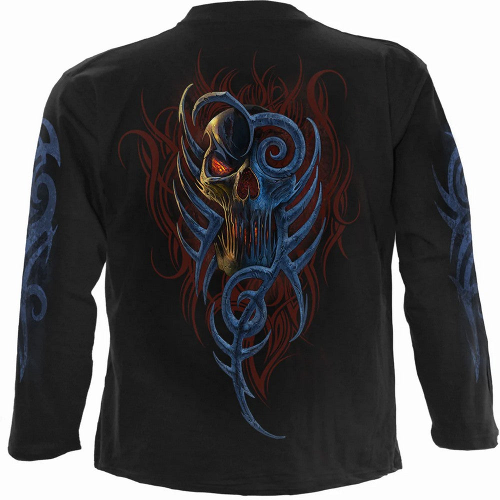 Black - Back - Spiral Direct Unisex Adult Oblivion Long-Sleeved T-Shirt