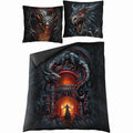 Black - Back - Spiral Direct Draconis Duvet Cover Set