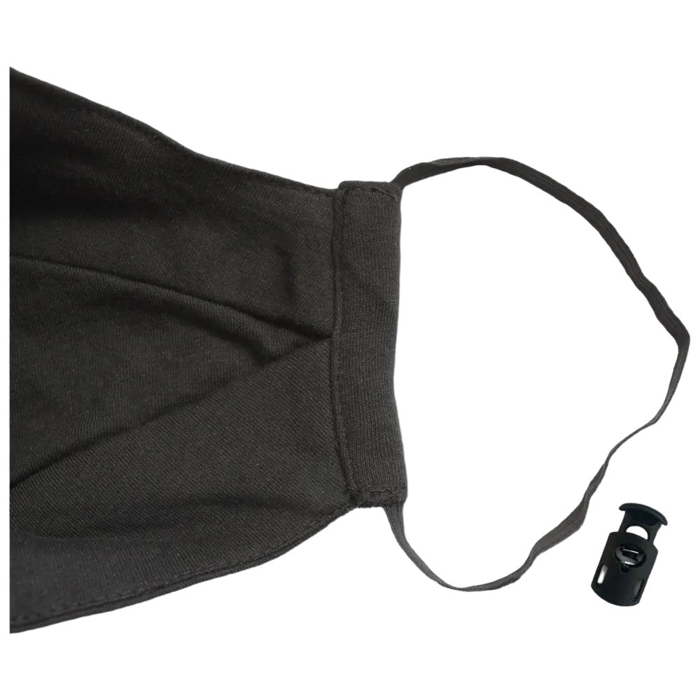Black - Lifestyle - Spiral Direct Urban Fashion Cotton Adjustable Face Mask