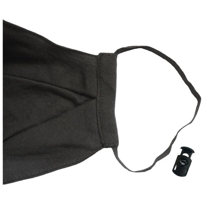 Black - Lifestyle - Spiral Direct Urban Fashion Cotton Adjustable Face Mask