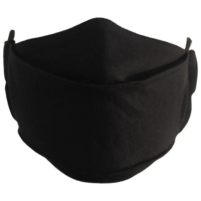 Black - Front - Spiral Direct Urban Fashion Cotton Adjustable Face Mask