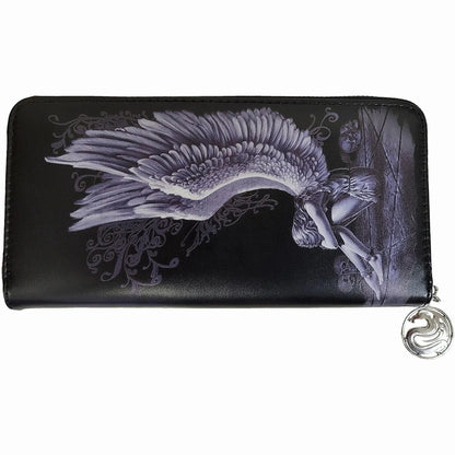 Black - Front - Spiral Direct Enslaved Angel Clutch Bag