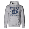 Heather Grey - Front - Riverdale Unisex Adult Football Hoodie