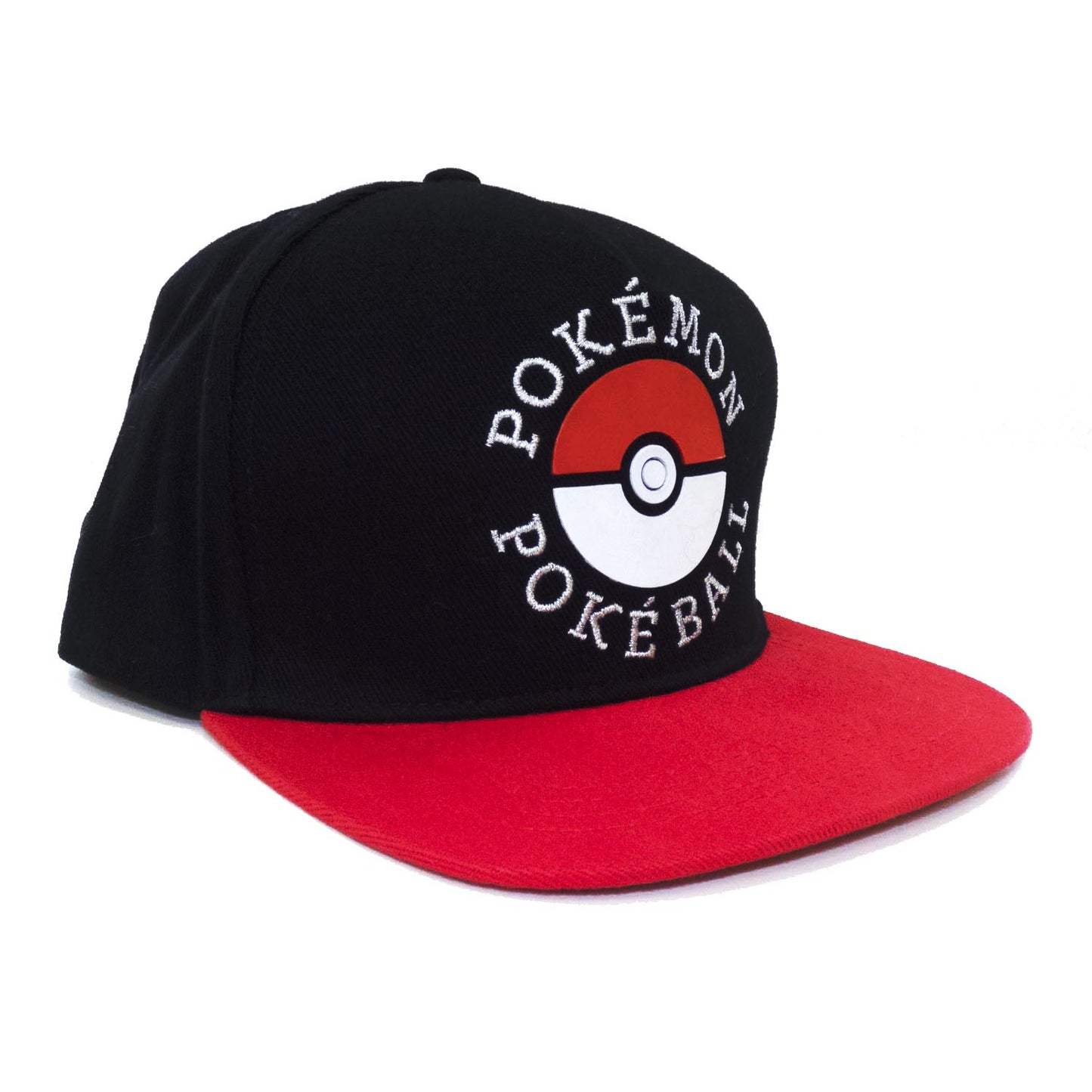 Black - Back - Pokemon Trainer Snapback Cap