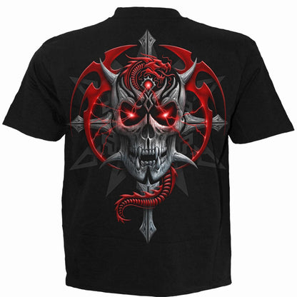 Black - Back - Spiral Direct Unisex Adult Aku No Short-Sleeved T-Shirt