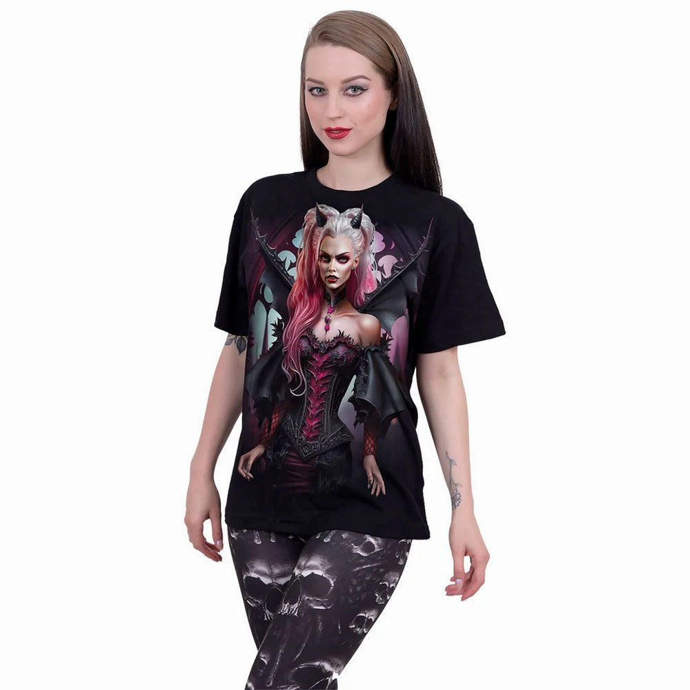 Black - Back - Spiral Direct Unisex Adult The Antibarb T-Shirt