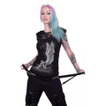 Black - Back - Spiral Direct Womens-Ladies Enslaved Angel Short-Sleeved T-Shirt