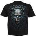 Black - Back - Spiral Direct Unisex Adult Human 2.0 T-Shirt