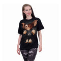 Black - Back - Spiral Direct Unisex Adult Gizmo Gremlins T-Shirt
