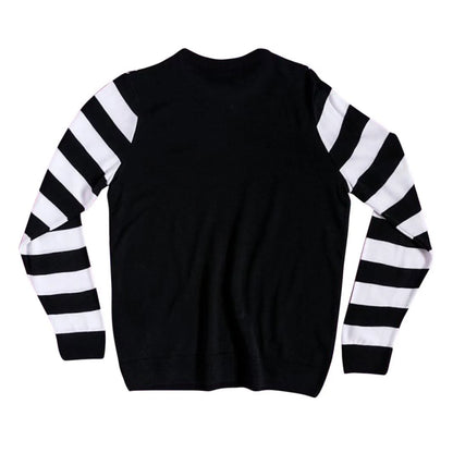 Multicoloured - Back - Spiral Direct Unisex Adult Stripe Beetlejuice Jumper
