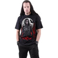 Black - Back - Spiral Direct Unisex Adult Blood Moon The Crow T-Shirt