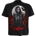 Black - Front - Spiral Direct Unisex Adult Blood Moon The Crow T-Shirt