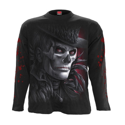 Black - Front - Spiral Direct Unisex Adult Day Of The Goth Long-Sleeved T-Shirt