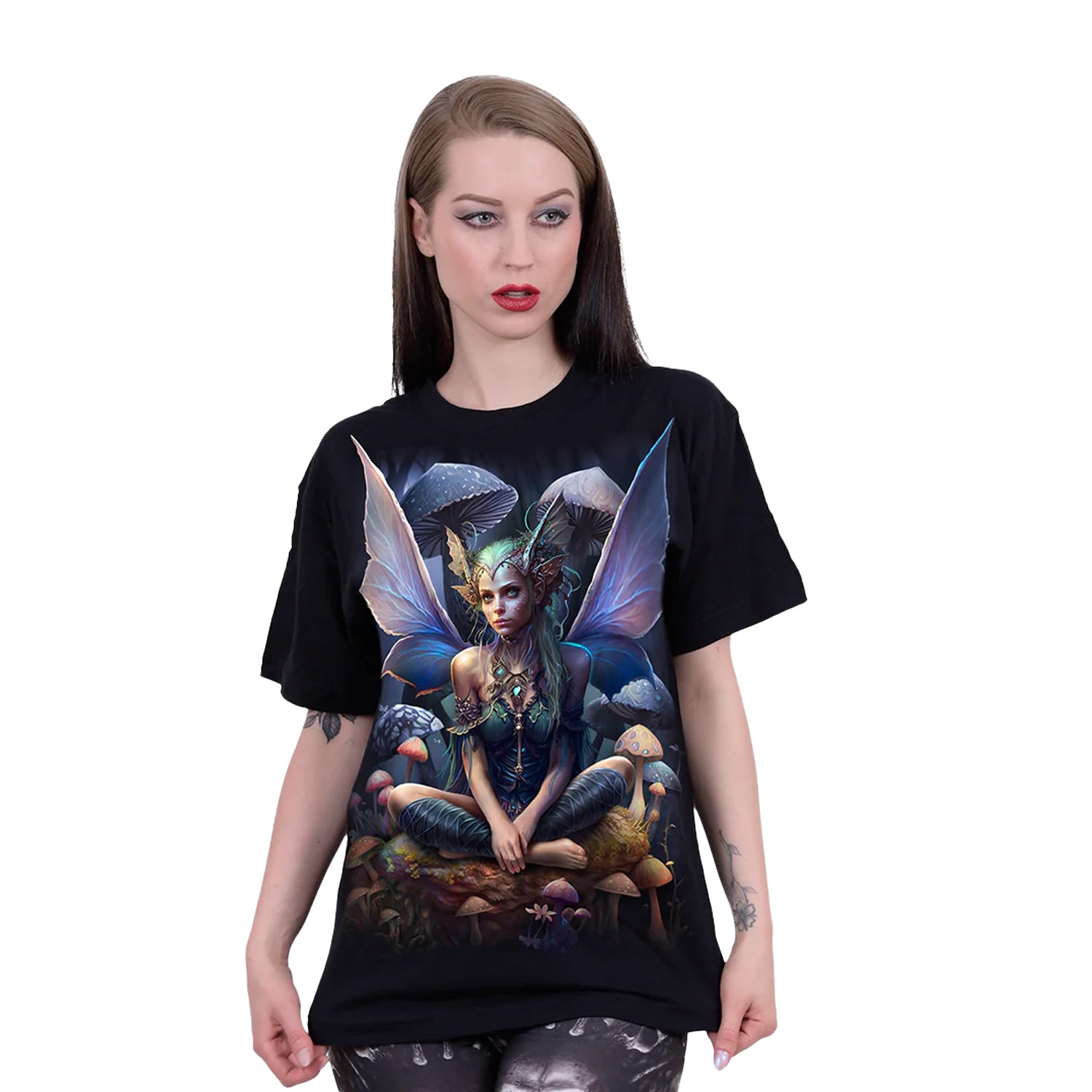 Black - Back - Spiral Direct Unisex Adult Magical T-Shirt