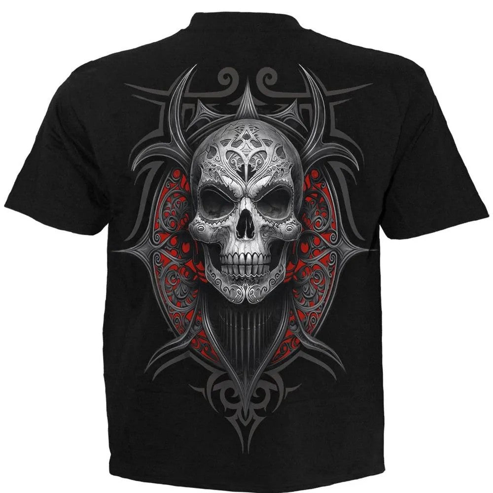 Black - Back - Spiral Direct Unisex Adult High Priestess T-Shirt