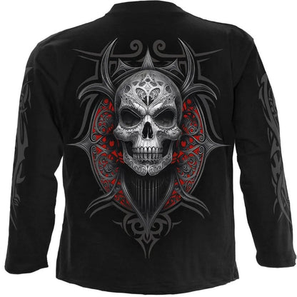Black - Back - Spiral Direct Unisex Adult High Priestess Long-Sleeved T-Shirt
