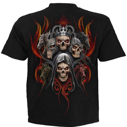 Black - Back - Spiral Direct Unisex Adult Revelation T-Shirt